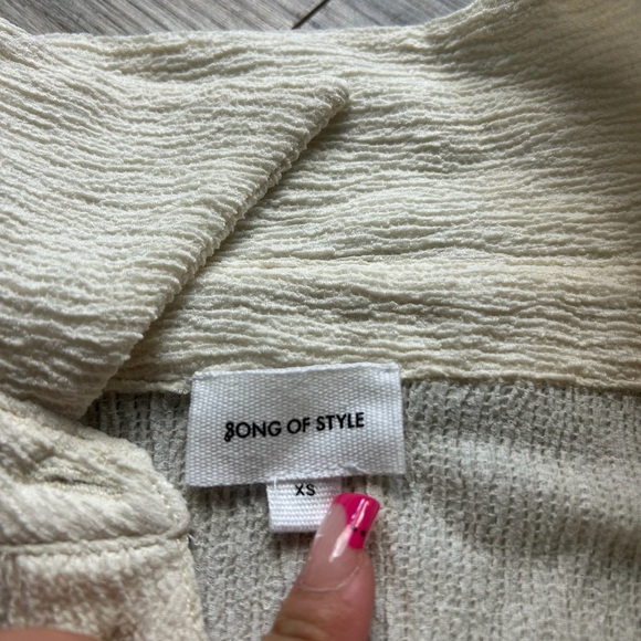 Revolve Song of Style Claude‎ Top in Ivory XS - Picture 6 of 8